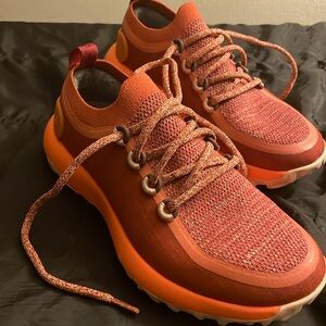 NWOT Allbirds women’s Red Orange Running Shoes Sneakers Size 7